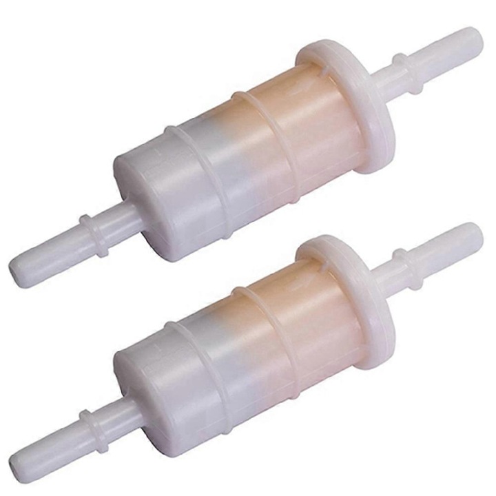 Filtru combustibil set 2 piese, motor barca, alb, 30-400hp, 10x5x5cm