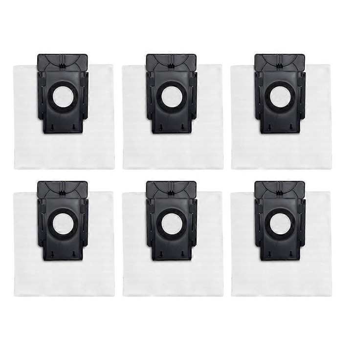 Set 6 saci praf, netesut, capacitate mare, pentru aspirator 360 S8 Plus, Botslab S8 Plus, Choice R2 Plus