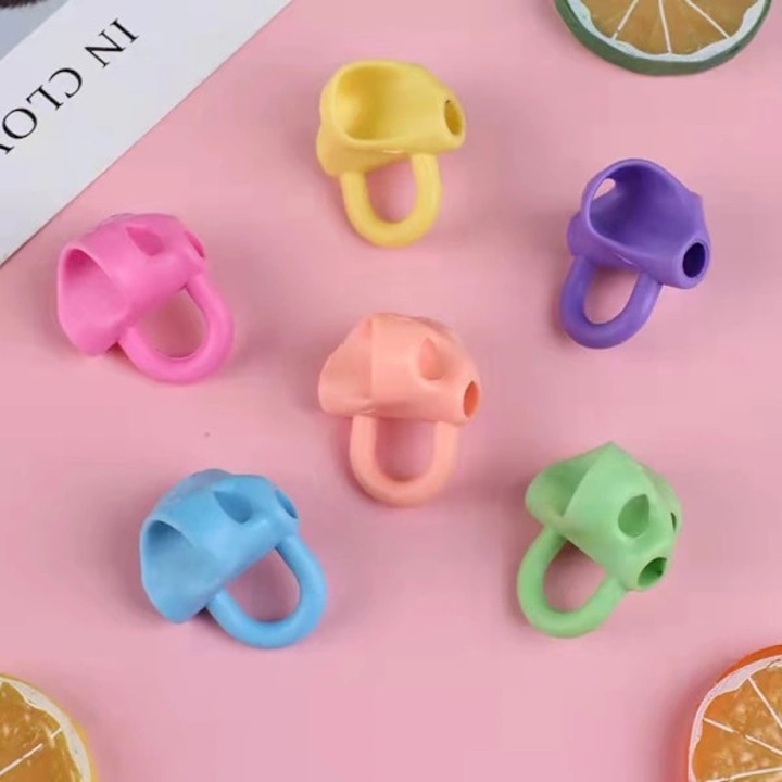 Set 20 ghidaje pentru degete, ergonomic, silicon, multicolor