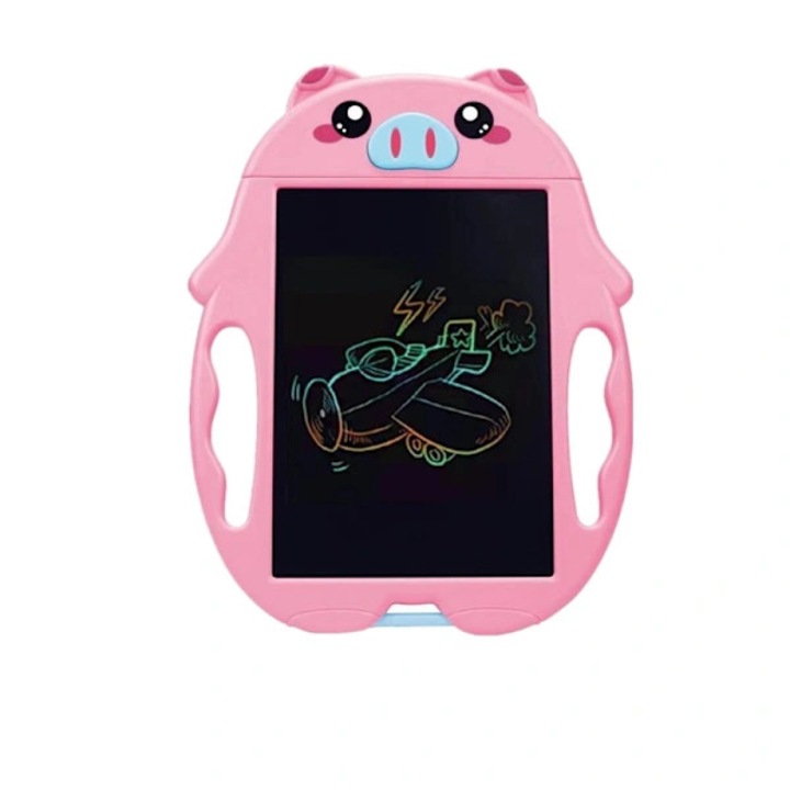 Tabla de scris LCD pentru copii, desen, colorata, 2 pixuri, 30x20cm