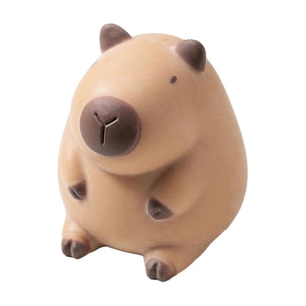 Jucarie antistres Capybara, TPR, portabil, 1 buc - eMAG.ro