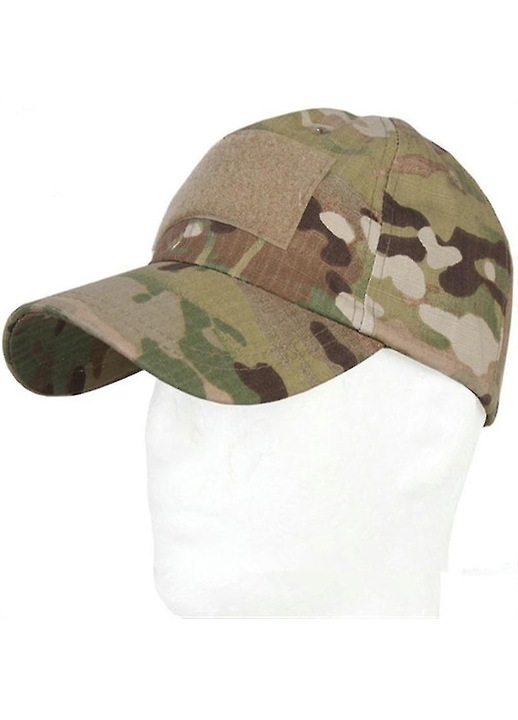 Sapca baseball tactica militara, material rezistent, culoare camuflaj