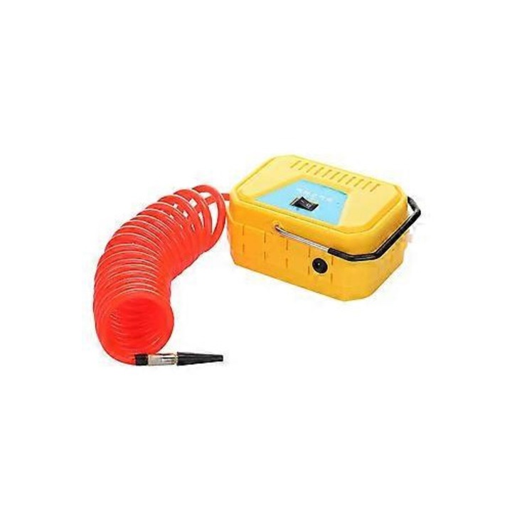 Elektromos pumpa, 3m tömlő, fém és műanyag, fehér, 24h, 18L/perc