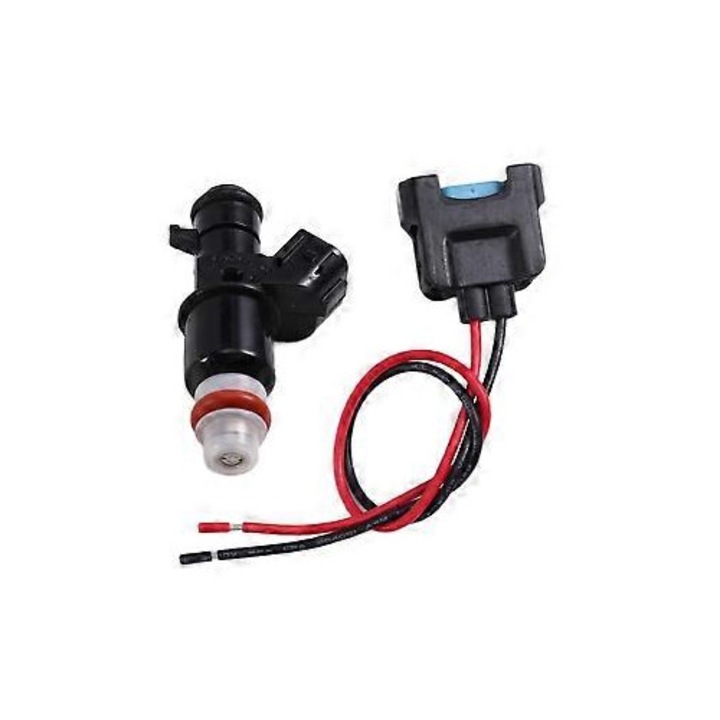 Injector combustibil cu adaptor plug, negru, plastic, set, 15710-45G01, 1047IJ108XG
