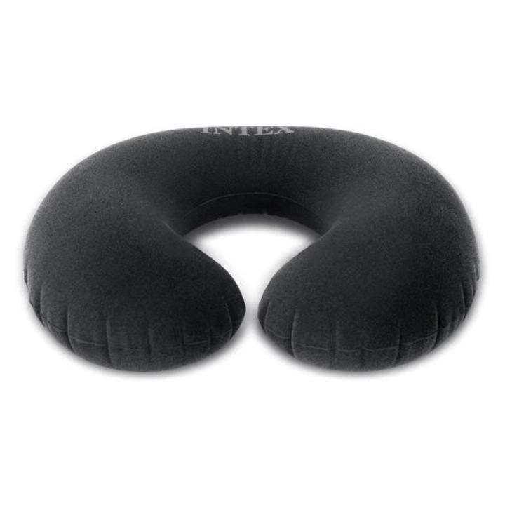 Intex utazópárna szett, 2 db, fekete, 36x36x10cm, összecsukható, felfújható