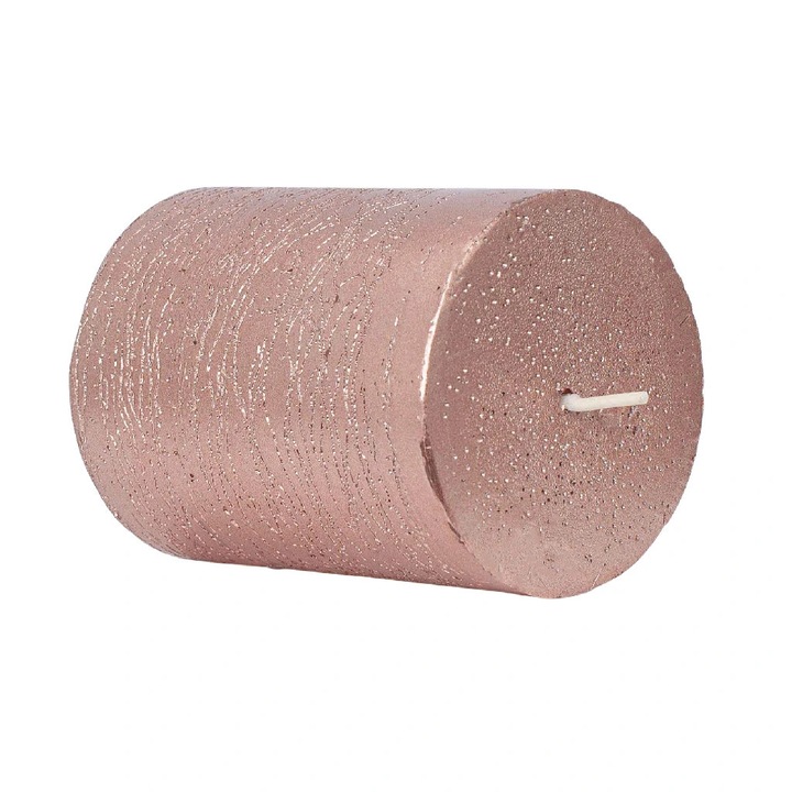 Lumanare AROME cilindrica metalic cupru 7x15cm 525g