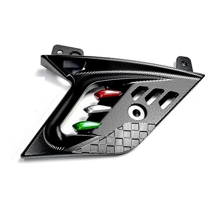Capac lateral motocicleta aluminiu negru 300 2024