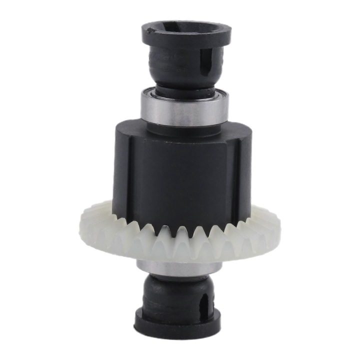 Diferential pentru masina RC 1/16, negru, material compozit