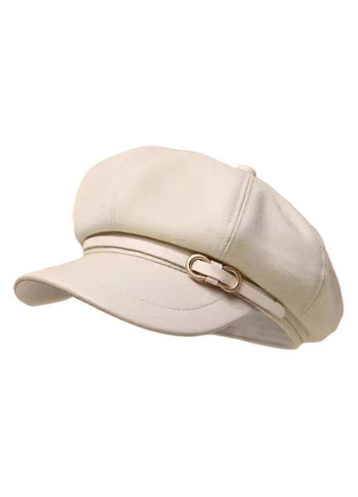 Bereta lana retro octogonala unisex, confortabila, marime 56-58cm, culoare asortata