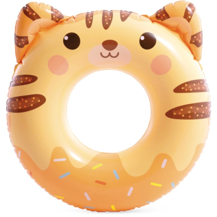 Intex Tigris úszógumi 76cm narancssárga 40kg