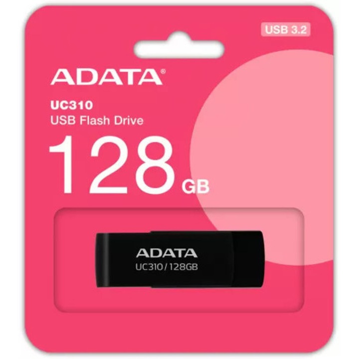 Memorie USB ADATA 128GB USB 3.2 Gen1 Negru