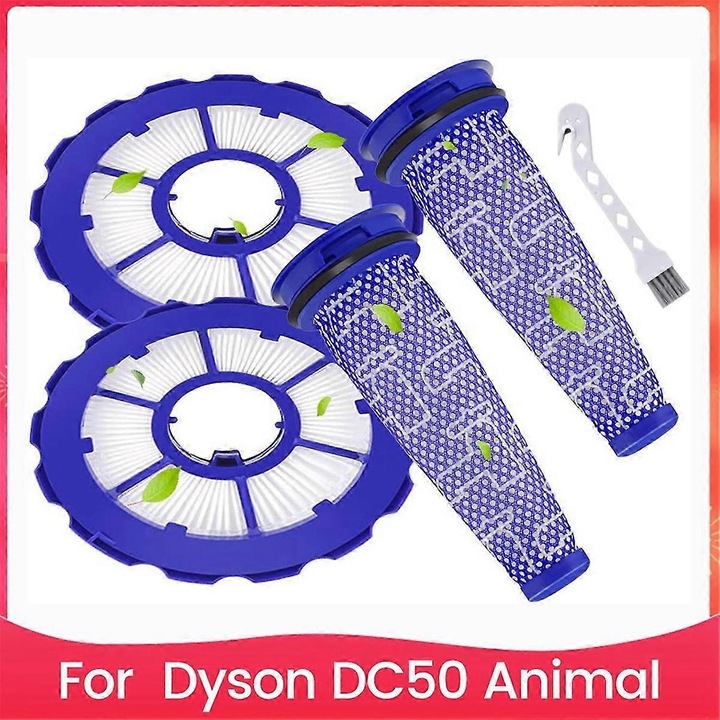 Резервни филтри за прахосмукачка DC50 Animal Multi Floor, бели