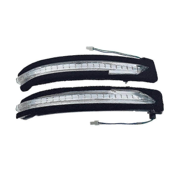 Semnalizator oglinda stanga dreapta spate pentru Nissan XTrail T32 Qashqai J11 Murano Z52 Navara, set, alb, universal