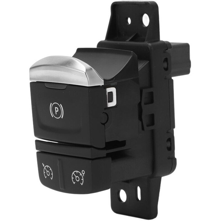 Buton comutator frana de parcare electronic, ABS, negru, universal