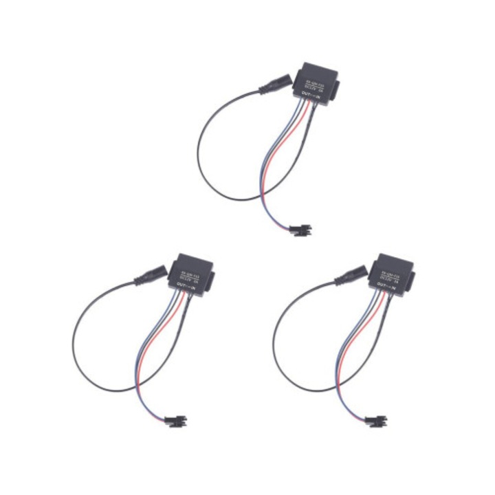 Set 3 intrerupatoare touch pentru oglinda baie, senzor LED, 5-12V