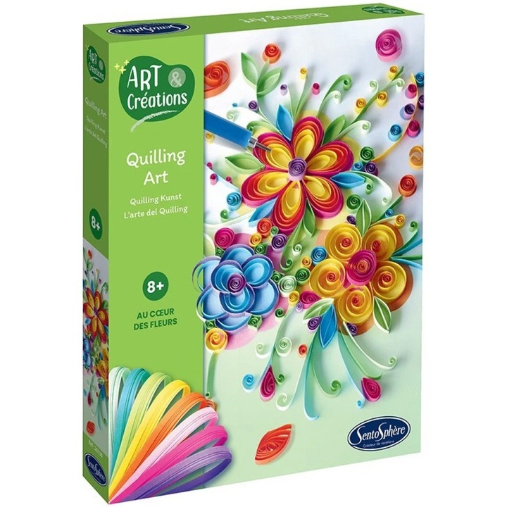 Set creatie Sentosphere, Quilling Art, Flori