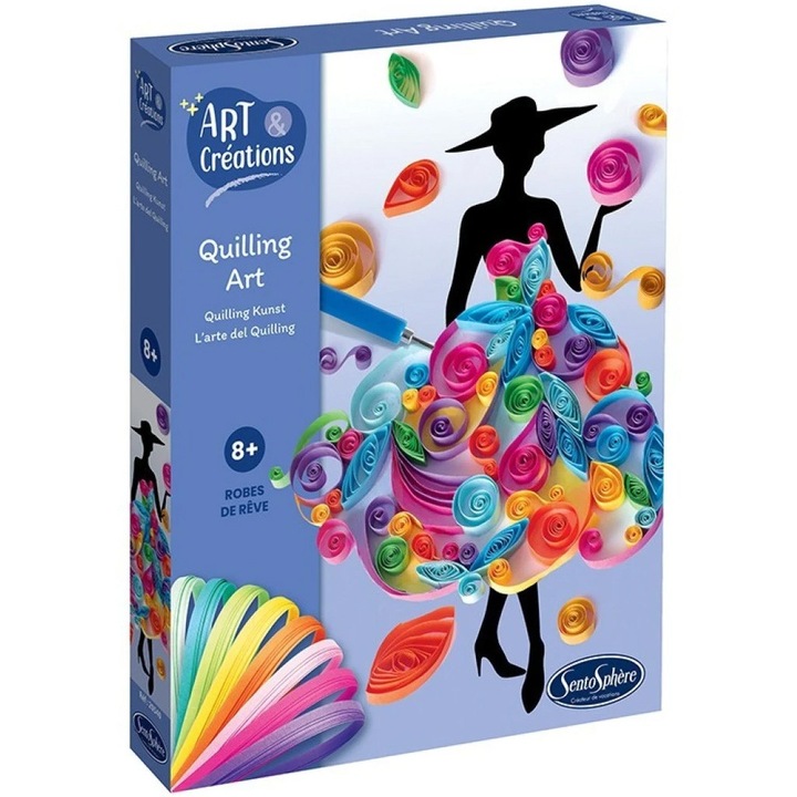 Set creatie Sentosphere, Quilling Art, Rochite