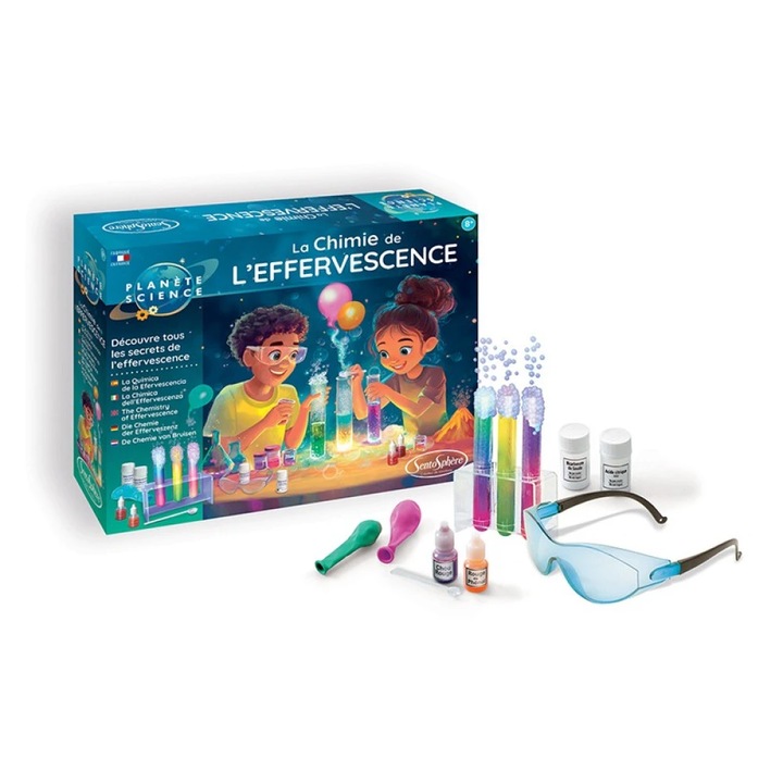 Kit pentru experimente Sentosphere, Misterul fenomenului de efervescenta