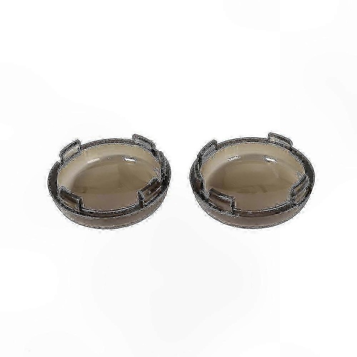 Set 2 capace lentile semnalizare moto negru fumuriu portocaliu rosu