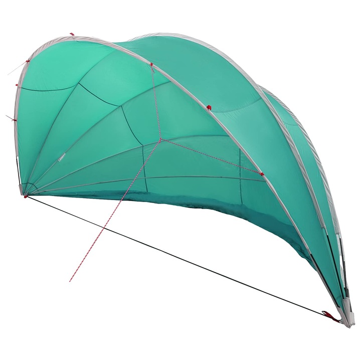 vidaXL Medence kupola Kék 592 x 590 x 275 cm 42001132