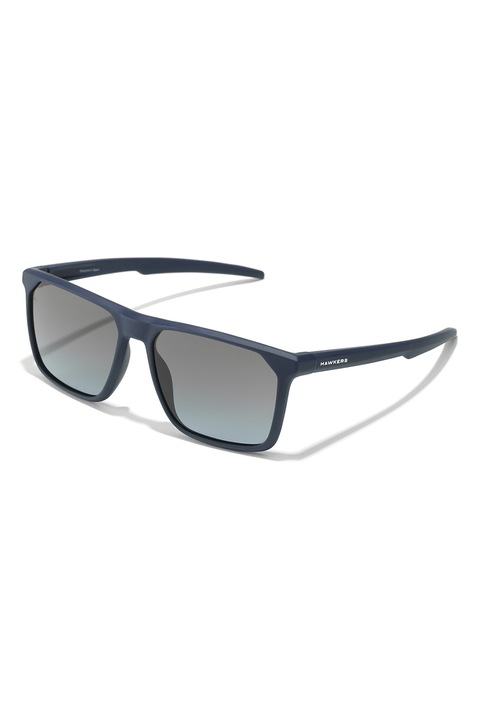 Hawkers, Ochelari de soare patrati unisex cu lentile cu aspect in degrade Horizon, 59-16-148, Bleumarin
