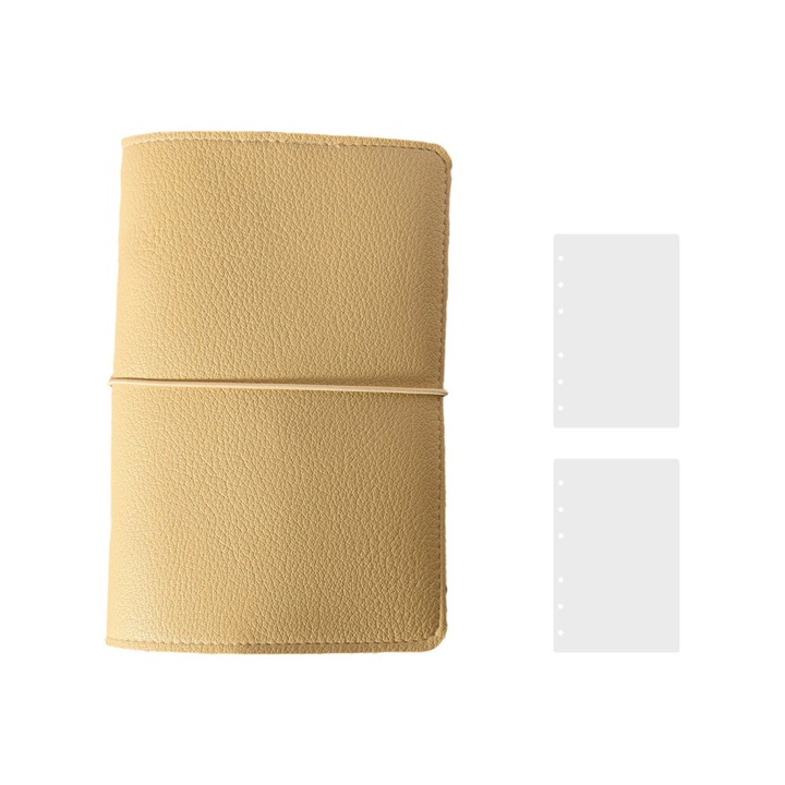 Album foto piele premium 100 poze patrat maro 19.6x13.5cm