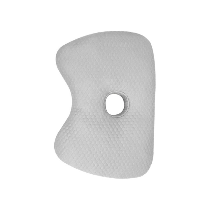 Perna pentru urechi cu suport, umplutura memorie, poliester, 20x15x5cm