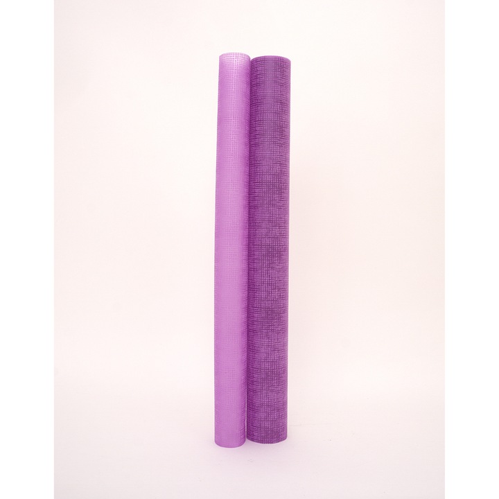 Rola virágkötészeti elrendezésekhez, lila színű, M 50 cm, H 6 m, B.S.P. / CD4487-2