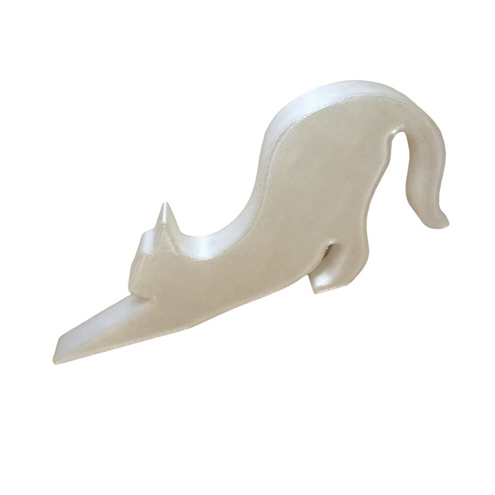 Opritor usa plastic pisica negru 13.5x6.5cm