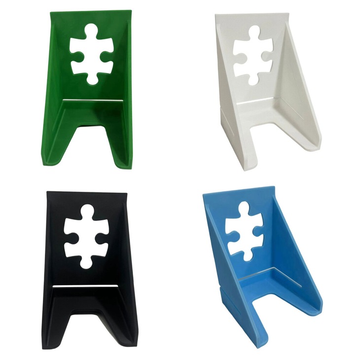Suport puzzle polilactic verde 10x14.5cm