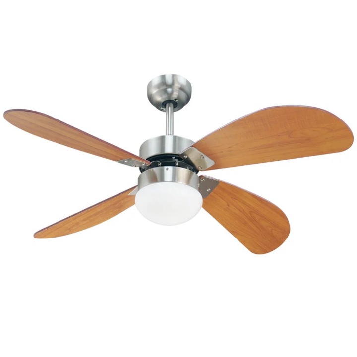 Hoff Terrace LED mennyezeti lámpa ventilátorral és távirányítóval, 17 W, 1600 lm