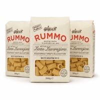 Set 3 x Paste Rummo Mezzi Rigatoni Nr. 51, 500 g, metoda Lenta Lavorazione, paste din gris de grau dur, fierbere 14 minute