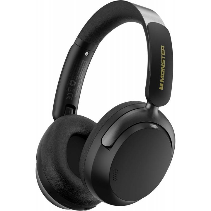 Casti Monster Handsfree Bluetooth Persona 3rd MultiPoint A2DP ANC Negru
