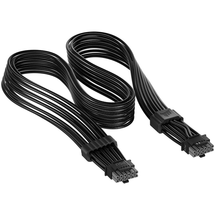 Corsair ThermalProtect univerzális PCIe 5.1 600W 12V-2x6 kábel, fekete