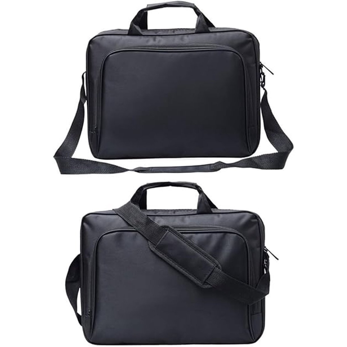 Geanta laptop 17 inch, negru, capacitate mare, rezistenta la apa, 45x34x7cm