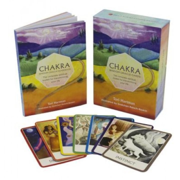 Chakra Wisdom Oracle Cards: The Complete Spiritual Toolkit for Transforming Your Life - Tori Hartman (Author)