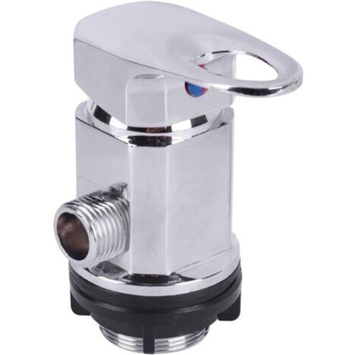 Baterie de dus, mixer, levier unic, 1/2", crom, set A