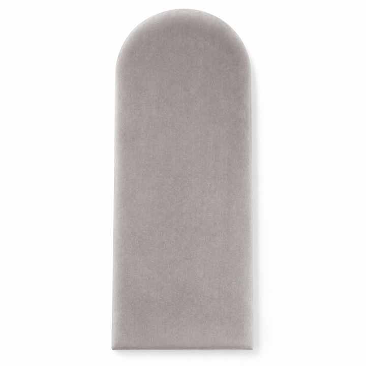 Kárpitozott Ágypanel Szürke Bársony 20x50x3cm 1 Darab Falvédő Ütésálló Kárpitozott Öntapadós Hálószoba Dekoráció Moduláris Fejtámla