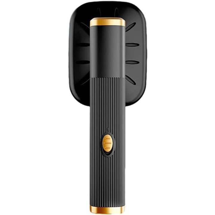 Fier de calcat portabil, maner rotativ, talpa titan, negru, compact, 20ml
