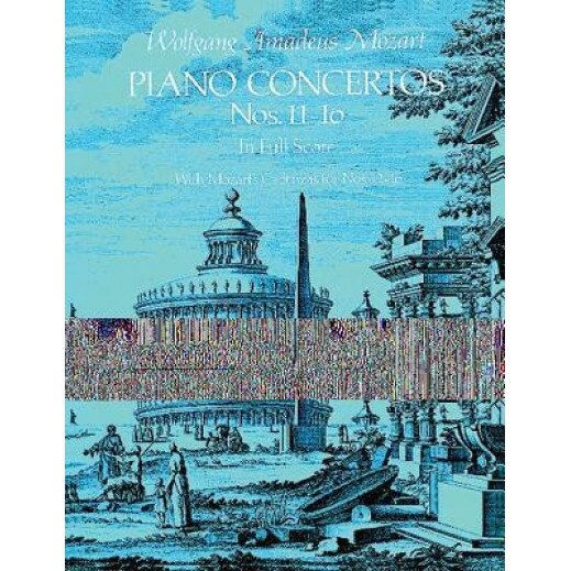 Piano Concertos Nos. 11-16 in Full Score, Wolfgang Amadeus Mozart (Author)