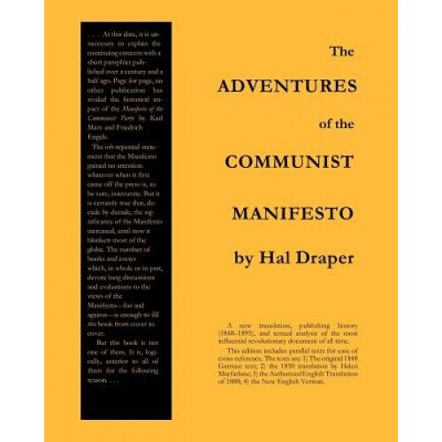 The Adventures of the Communist Manifesto, Hal Draper (Author)
