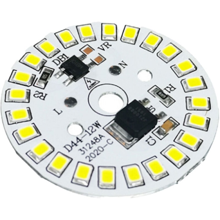Bec LED COB 15W 44mm lumina alba pura 3000-3200K 21-24V DC