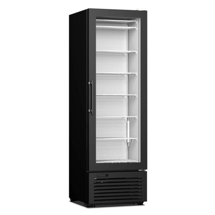 Congelator DE INGHETATA CU USA DE STICLA 300l, COMBI STEEL