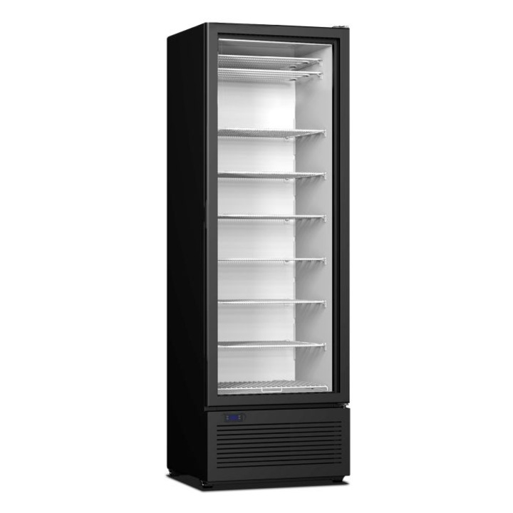 Congelator DE INGHETATA CU USA DE STICLA 400l, COMBI STEEL