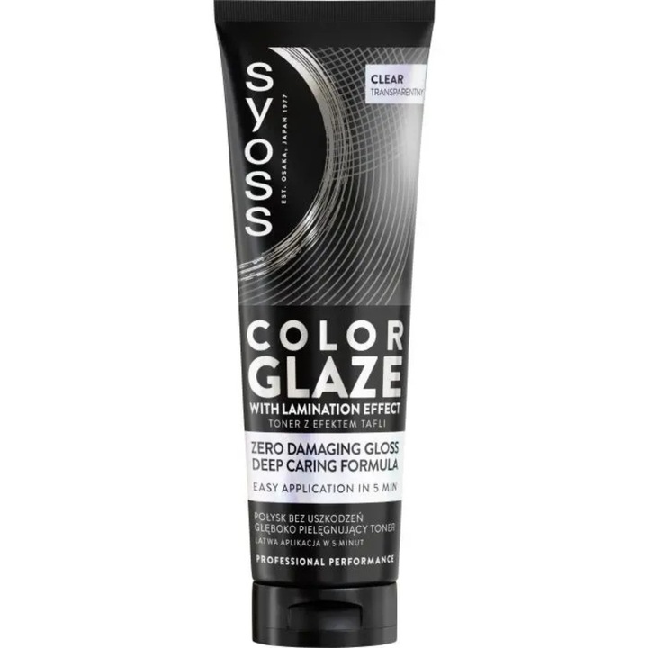 Toner de par Color Glaze Clear Syoss, 130 ml