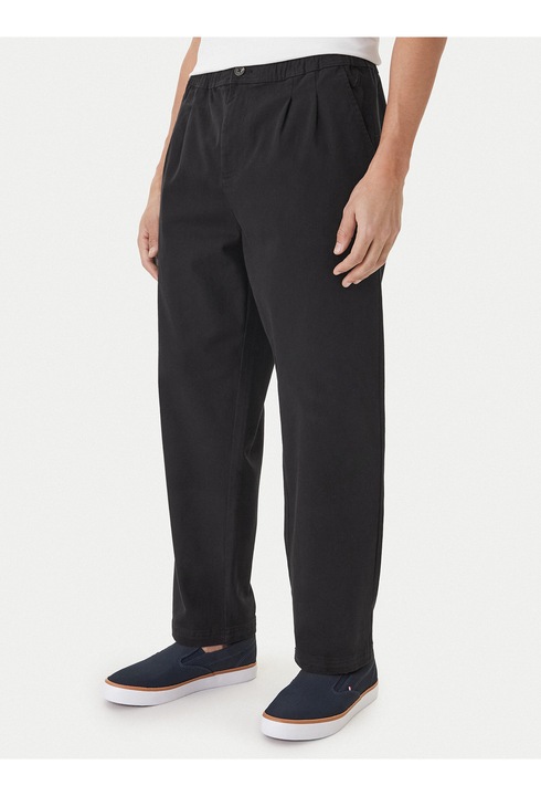 Pantaloni Chino Barbati, Nautica, Negru, Bumbac, Regular fit