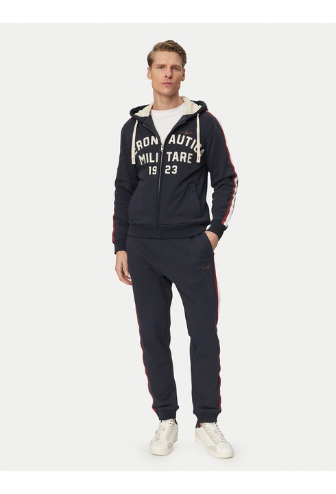 Trening barbati, Aeronautica Militare, bleumarin, bumbac, regular fit