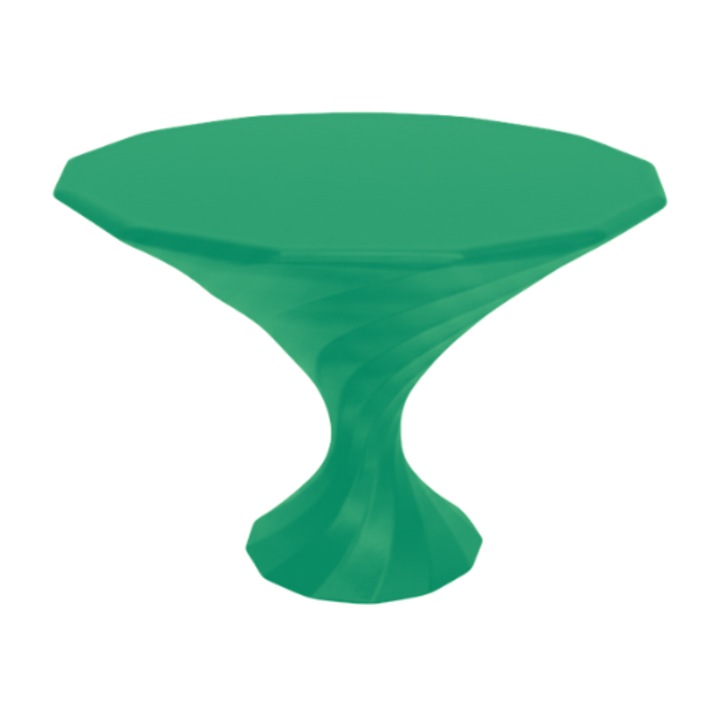Prémium Süteménytartó, Tortatartó típusú, Modern Kortárs Design, 230 x 158 mm - zöld