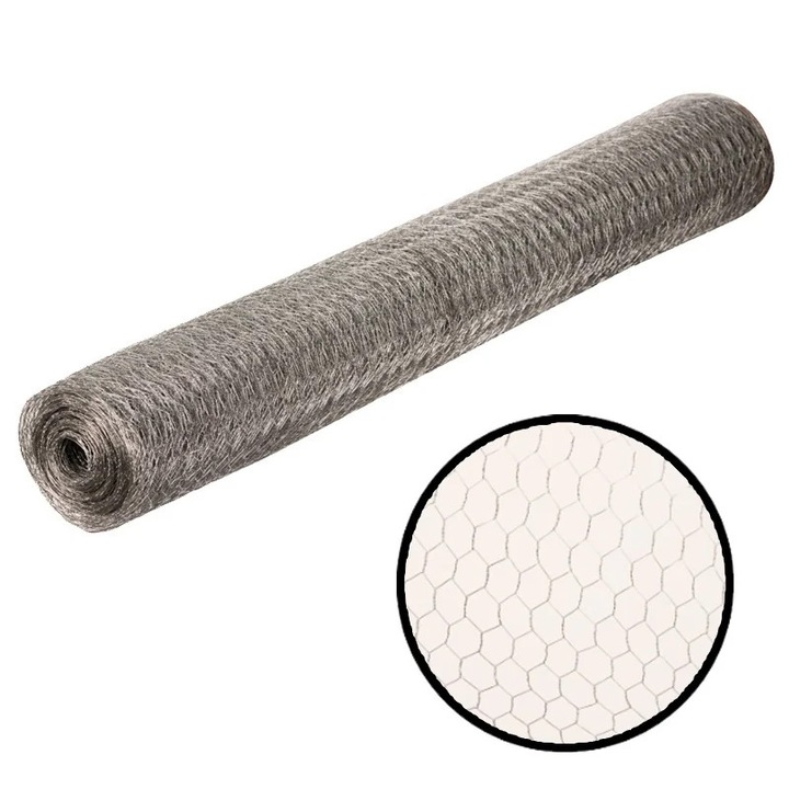 Plasa Rabitz Dublu Zincata, MoftX 0.67mm - 1x25m
