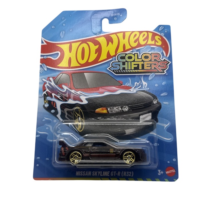 Masinuta Metalica Hot Wheels Nissan Skyline GT-R (R32) Color shifter 2026